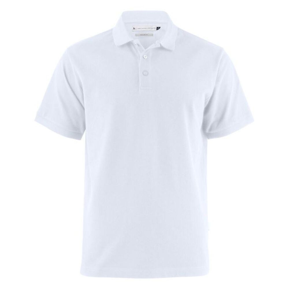 Harvest Mens Neptune Polo Shirt / White